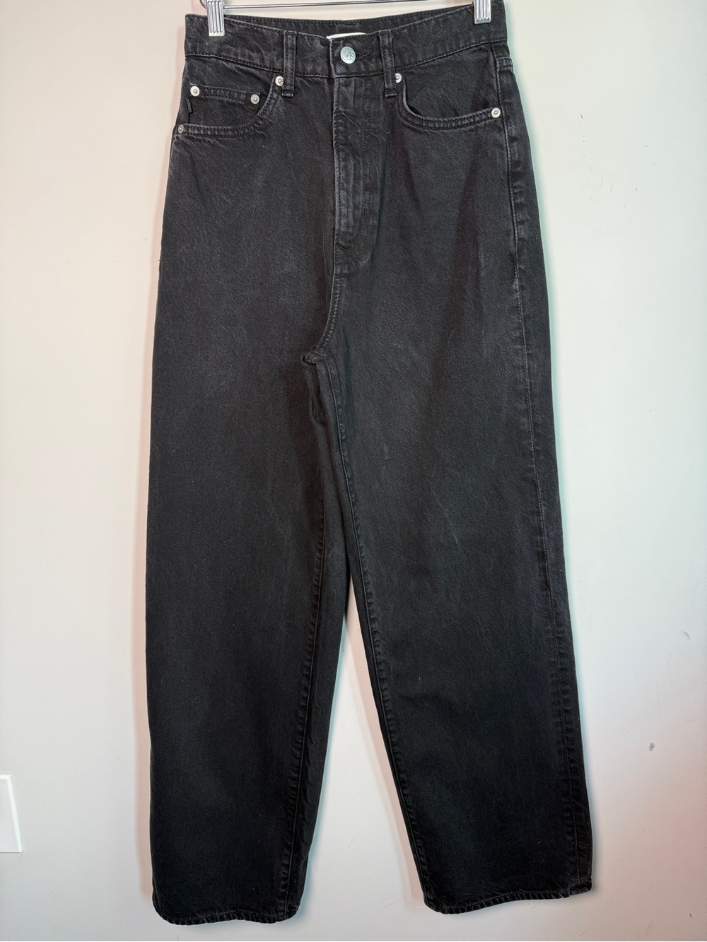 Lovers and Friends Lennon Black Wide Leg Jeans Sz 26